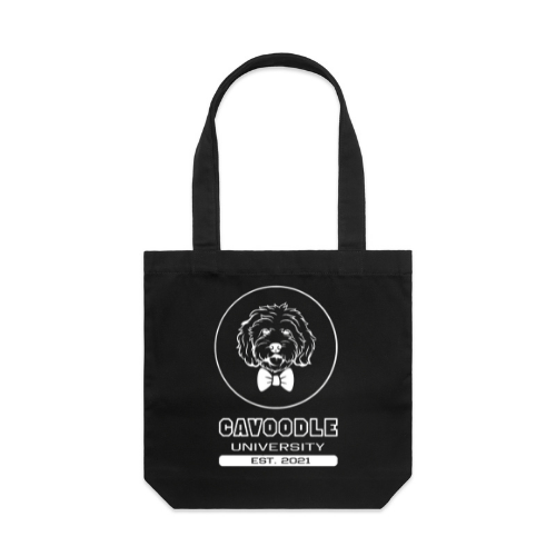 TOTE BAGS BLACK with 3 design print